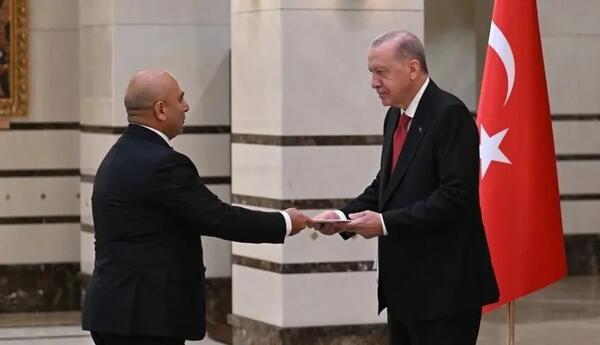 Ərdoğan Azərbaycan səfirinin etimadnaməsini qəbul edib