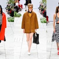 Michael Kors Nyu-York Moda Həftəsində zolaqların yeni təfsirini təqdim etdi