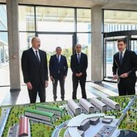 President Ilham Aliyev attends opening of first phase of "SABAH.city" innovation campus