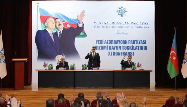 Yeni Azərbaycan Partiyası inam və etimad ünvanıdır