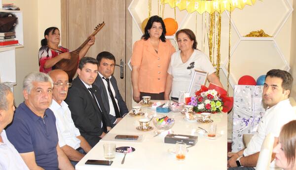 Ağstafada partiya fəalının 65 illik yubileyi münasibətilə tədbir təşkil olunub <span class="red">- FOTOLAR</span>