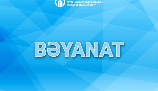 Azərbaycan QHT-lərinin Ermənistanda Azərbaycanda akkreditə olunmuş diplomatik korpusun işğaldan azad edilmiş ərazilərə səfəri ilə əlaqədar başlanmış kampaniya əleyhinə bəyanatı