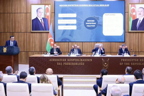 Baş prokuror yanında Elmi-Məsləhət Şurasının növbəti iclası keçirilib