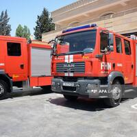 Bakıda yaşayış binasında yanğın olub