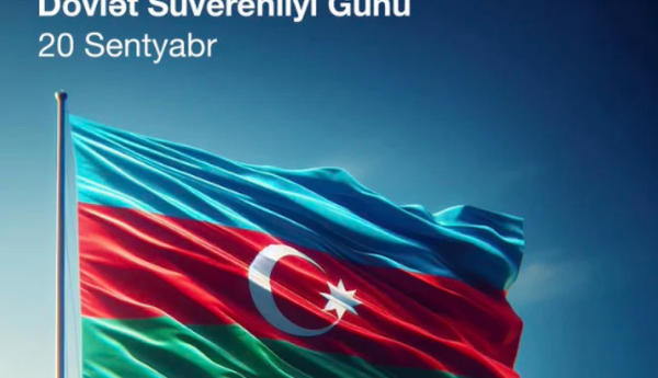 Türkiyə səfirliyi Azərbaycanın Dövlət Suverenliyi Gününü təbrik edib