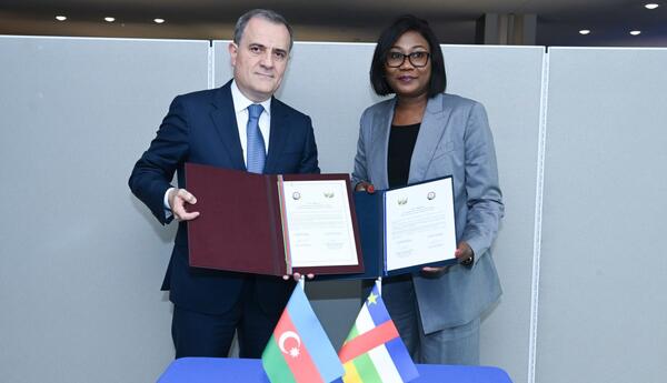 Azərbaycan və Mərkəzi Afrika Respublikası arasında diplomatik əlaqələr yaradılıb