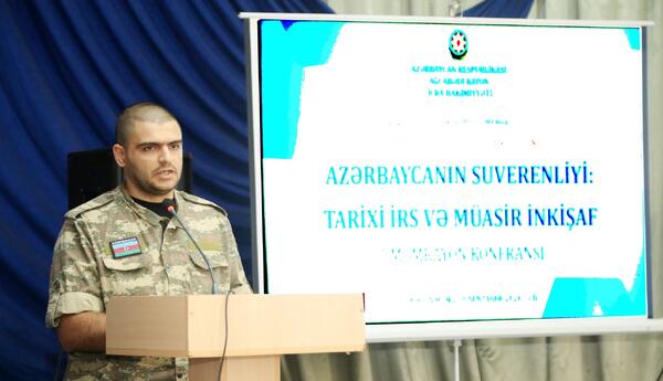 Ağcabədidə Dövlət Suverenliyi Günü münasibətilə tədbir keçirilib