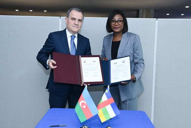 Azərbaycan və Mərkəzi Afrika Respublikası arasında diplomatik əlaqələr yaradılıb
