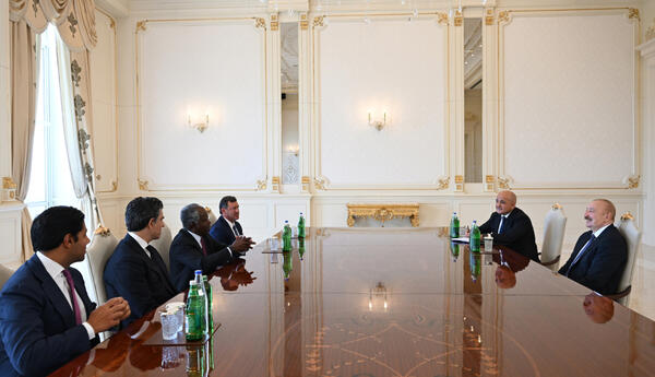 Prezident İlham Əliyev “Global Infrastructure Partners” şirkətinin rəhbərini qəbul edib