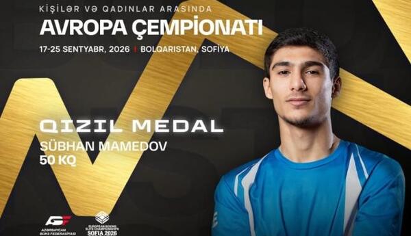 Azərbaycan boksçusu Avropa çempionu oldu!