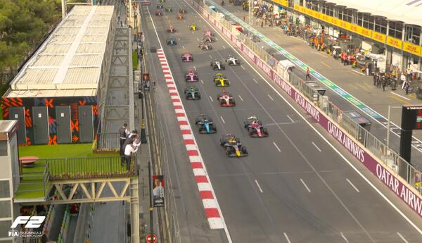 Formula 2 üzrə sprint yarışının qalibi müəyyənləşib