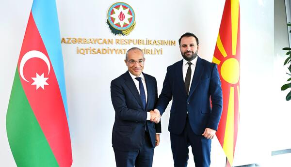 Azərbaycan və Şimali Makedoniya arasında ticarət və investisiya əlaqələrinin genişləndirilməsi müzakirə olunub