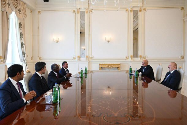 Prezident İlham Əliyev “Global Infrastructure Partners” şirkətinin rəhbərini qəbul edib