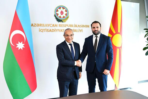 Azərbaycan və Şimali Makedoniya arasında ticarət və investisiya əlaqələrinin genişləndirilməsi müzakirə olunub