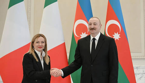 Corciya Meloni Prezident İlham Əliyevə təşəkkür edib