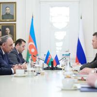 Kamran Əliyev Moskvada Rusiya Ali Məhkəməsinin sədri ilə görüşüb