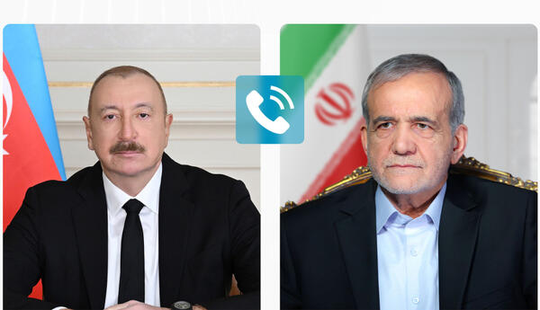İlham Əliyev Məsud Pezeşkiana zəng edib