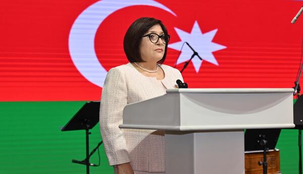 Milli Məclisin sədri Sahibə Qafarova Bakıda Slovakiya Respublikasının milli bayramı münasibəti ilə keçirilən tədbirdə çıxış edib