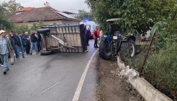 Türkiyədə traktor aşıb, 23 xəsarər alan var