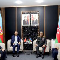 General-polkovnik Zakir Həsənovla Haluk Görgün arasında görüş keçirilib