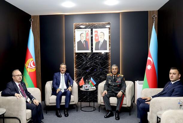 General-polkovnik Zakir Həsənovla Haluk Görgün arasında görüş keçirilib