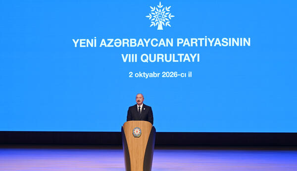 Yeni Azərbaycan Partiyası Cənubi Qafqazın ən böyük siyasi qüvvəsidir <span class="red">- PREZİDENT </span>
