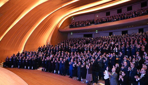 Yeni Azərbaycan Partiyasının VIII Qurultayı başa çatıb <span class="red">- FOTOLAR </span>