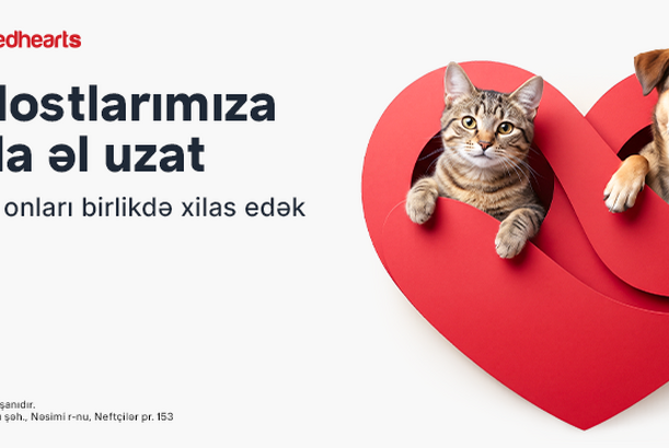 “Pəncəli Ürəklər” aksiyasına qoşularaq sevgimizi dəstəyə çevirək