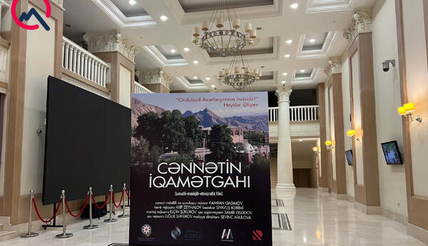 "Cənnətin iqamətgahı" filmi təqdim olunub