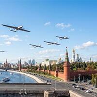Ukrayna Rusiya ilə müharibəsində dron dəstələrindən istifadə edir...