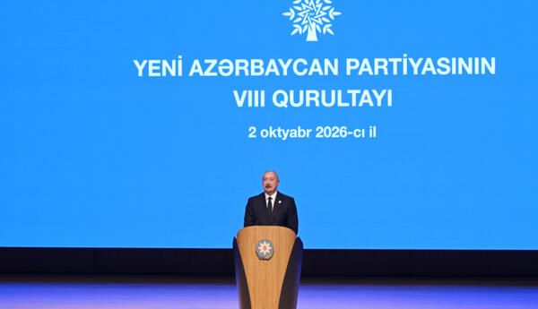 Prezidentin sosial media hesablarında YAP-ın VIII Qurultayındakı çıxışından video yayımlanıb <span class="red">VİDEO</span>