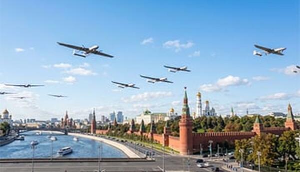 Ukrayna Rusiya ilə müharibəsində dron dəstələrindən istifadə edir...