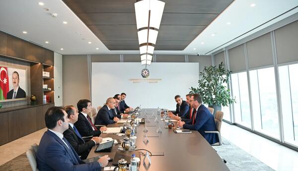 Azərbaycan Niderland şirkəti ilə Orta Dəhliz üzrə layihələri müzakirə edib