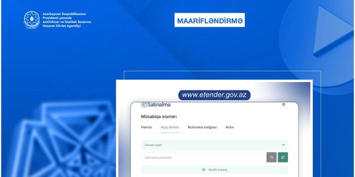 Dövlət satınalmaları portalında süni intellekt əsaslı yeni funksiya tətbiq edilib