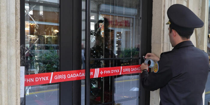 Bakıda yanğın təhlükəli hotelin fəaliyyəti dayandırılıb