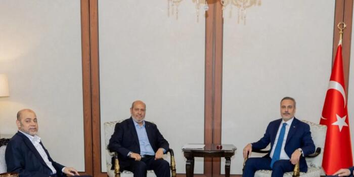 Hakan Fidan İstanbulda HƏMAS rəhbərliyi ilə görüşüb