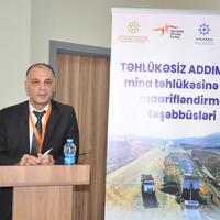 “Təhlükəsiz addımlar: mina təhlükəsinə dair maarifləndirmə təşəbbüsləri” layihəsi çərçivəsində tədbir keçirilib <span class="red"> - Ağalı kəndində </span>