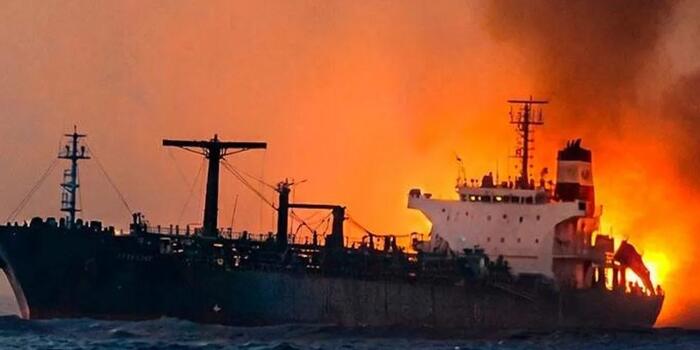 Üçüncü neft tankeri də minaya düşüb- SEPAH