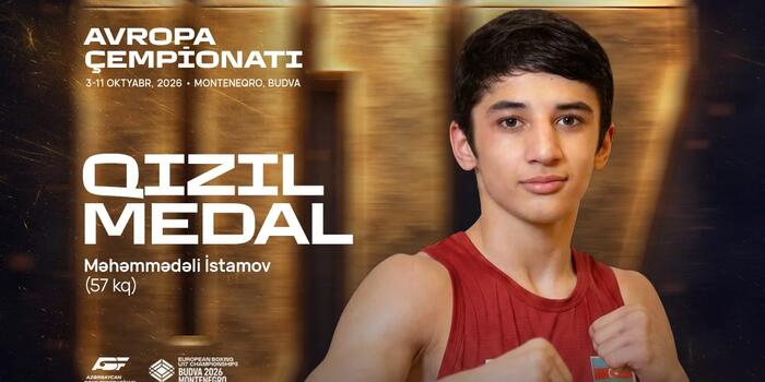 Daha bir boksçumuz Avropa Çempionu oldu-TƏCİLİ