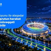 18 marşrutun hərəkət sxemi müvəqqəti dəyişdirilir...