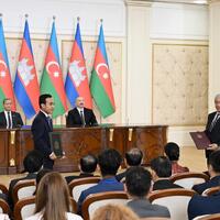 Azerbaijan–Cambodia documents exchanged