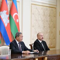 Prime Minister of Cambodia: Relations exist with Azerbaijan in defense, security, and education