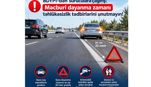BDYPİ-dən sürücülərə çağırış