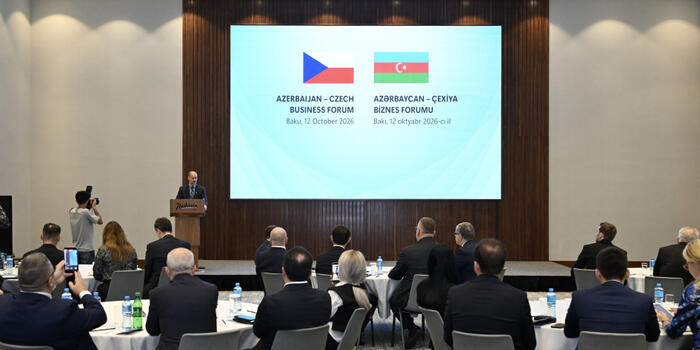 Bakıda Azərbaycan-Çexiya biznes forumu keçirilir