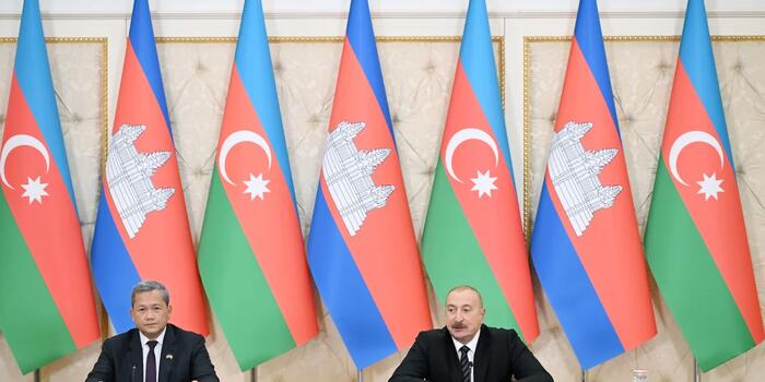Азербайджан и Камбоджа создадут рабочую группу