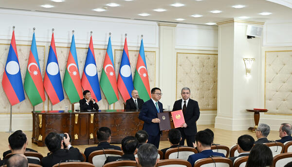Azərbaycan ilə Laos arasında Birgə Bəyanat qəbul olunub və sənədlər mübadilə edilib <span class="red">- YENİLƏNİB</span>