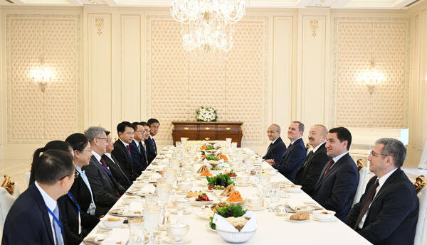 Prezident İlham Əliyevin adından Laos Prezidentinin şərəfinə rəsmi nahar verilib <span class="red">- FOTOLAR</span>