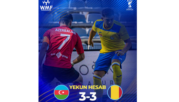 Azərbaycanın U-23 minifutbol millisi dünya çempionatına heç-heçə ilə başlayıb