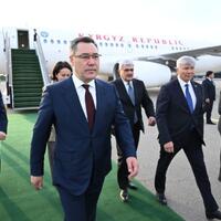 Qırğızıstan Prezidenti Azərbaycana səfərə gəlib