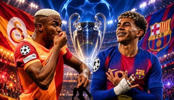"Barselona" İstanbulda "Qalatasaray"a futbol dərsi keçdi...